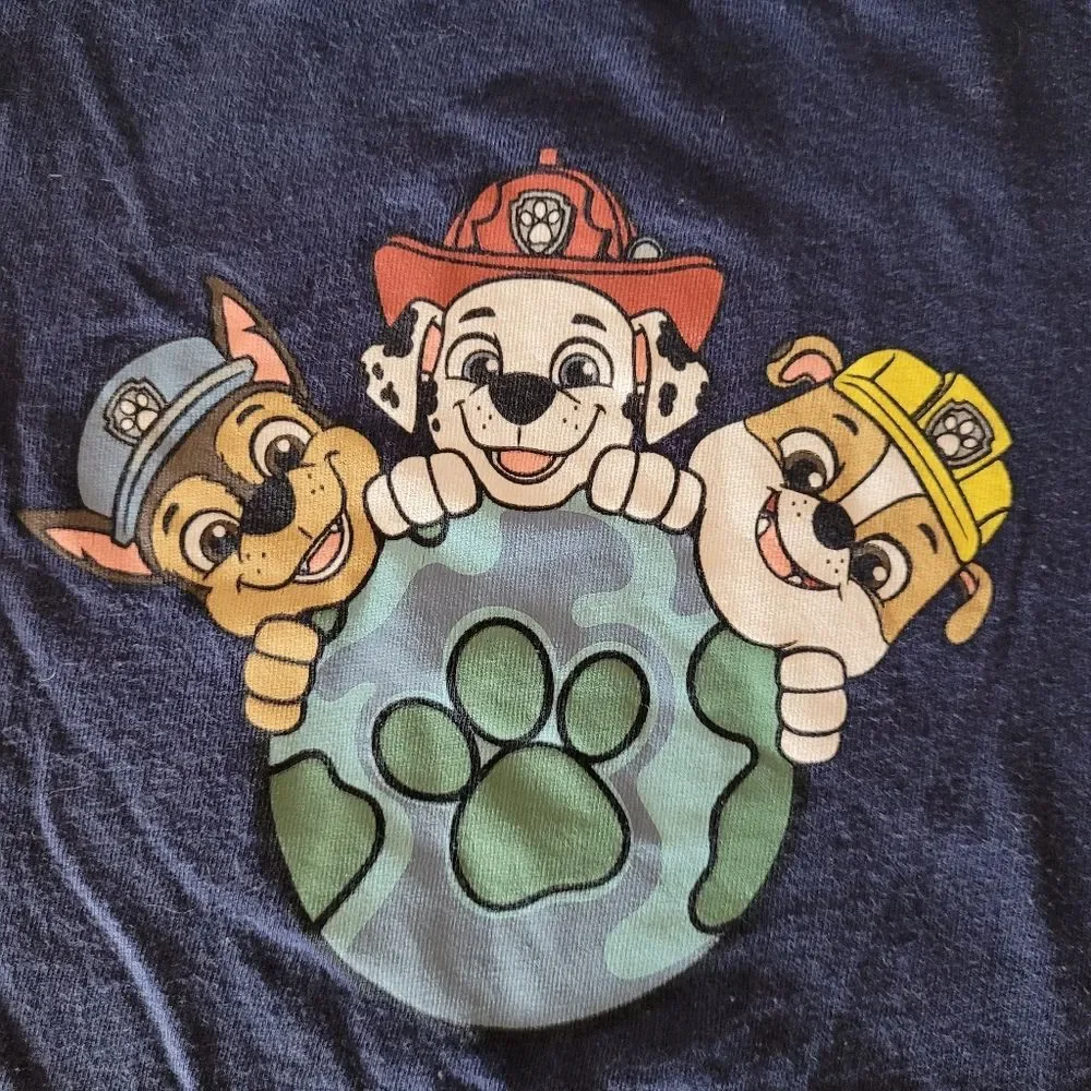 Old navy 2t paw patrol blue short sleeve tee shirt